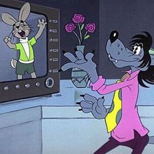 Схема вышивки «Ну,погоди»