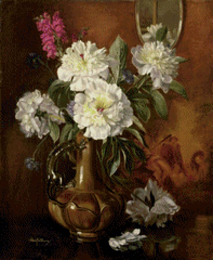 Альберт Вильямс 10 - красота, живопись, натюрморт, цветы, картина - предпросмотр