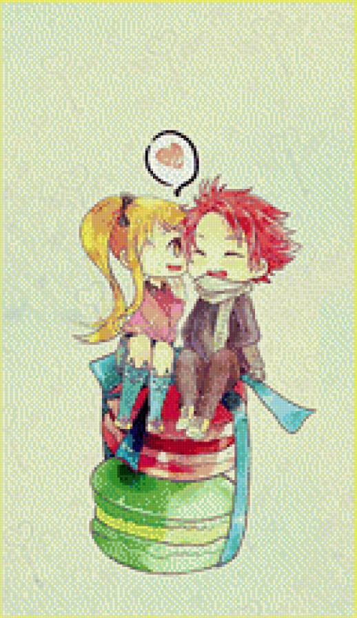 Нацу и Люси - хвост феи, фейри теил, люси, нацу - предпросмотр