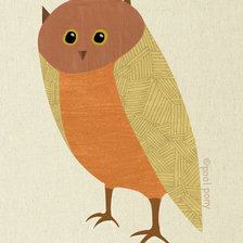 Оригинал схемы вышивки «Owl» (№1072845)