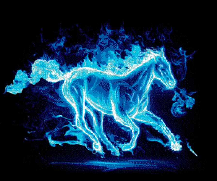 Быстрая лошадка - лошади, животные - предпросмотр