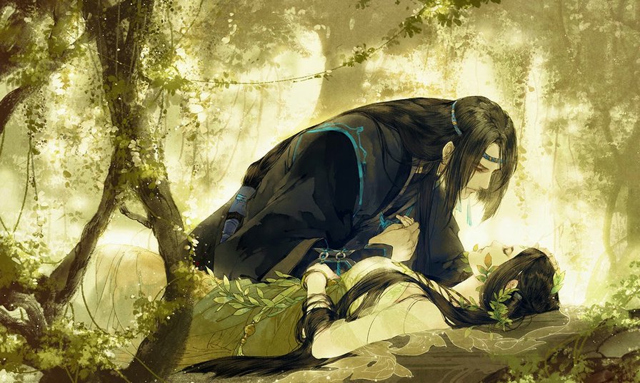 пара - любовь, черные волосы - оригинал