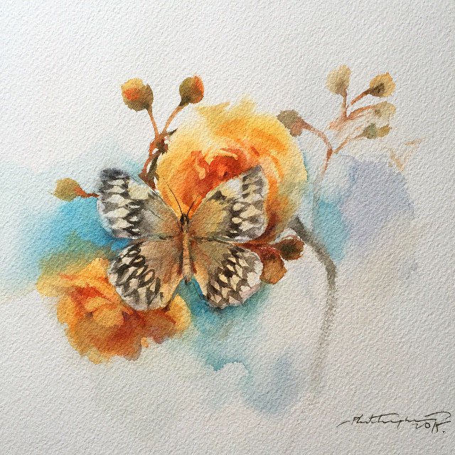 Бабочка - оригинал