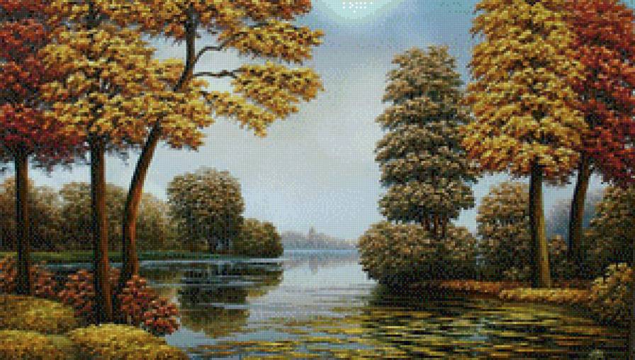 осенний мотив - лес., осень - предпросмотр