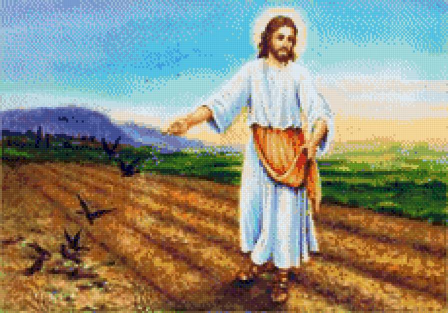 Ісус сіяч - ікона - предпросмотр