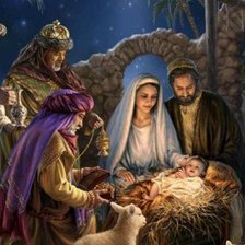 Схема вышивки «Різдво»