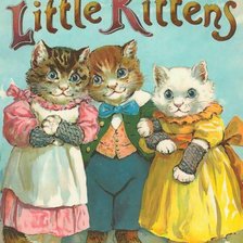 Схема вышивки «3 маленьких котёнка»