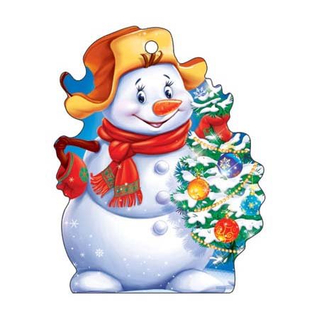 Новогодняя - подушка, новогодняя, снеговик, детские - оригинал