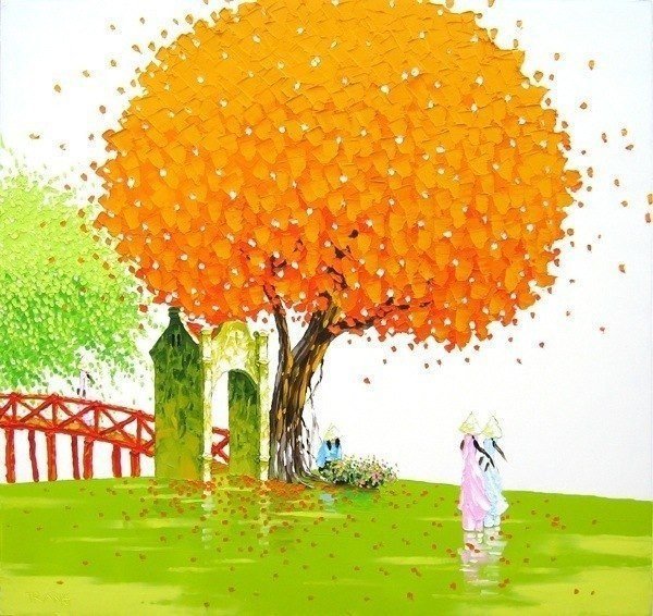 Японский художник Phan Thu Trang - phan thu trang - оригинал