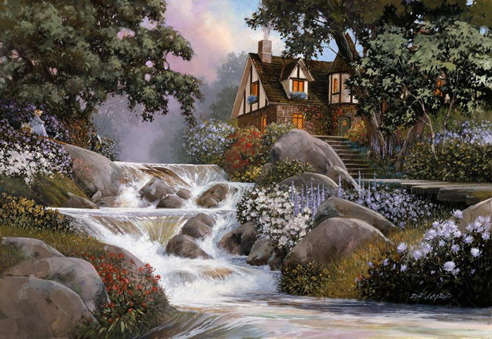 в лесу - оригинал