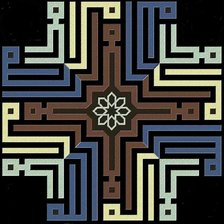 Схема вышивки «Tahlil»