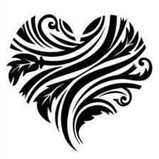 Схема вышивки «Heart 1»