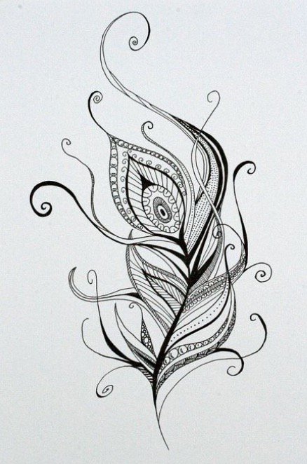 Peacock feather - оригинал