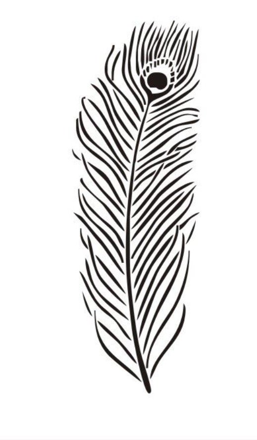 Peacock feather - оригинал