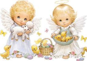 Ангелочки с утятами - оригинал