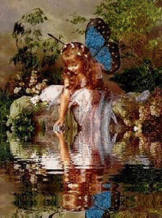 Девочка-фея - предпросмотр