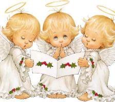 Схема вышивки «Рождественская песнь»