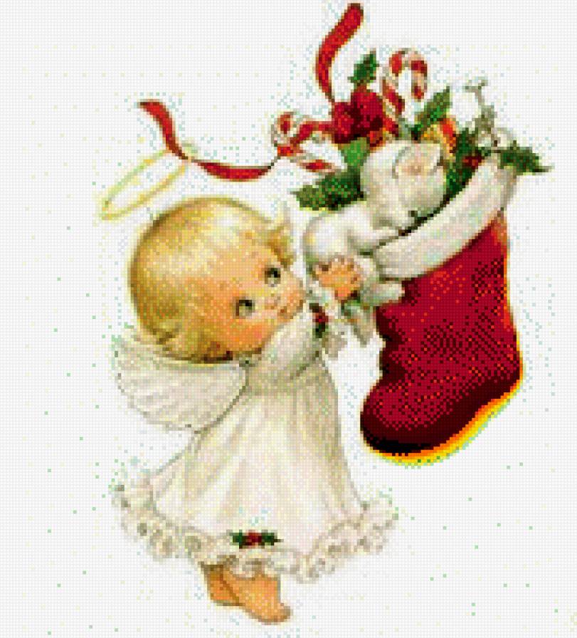 Рождественский ангелок - предпросмотр