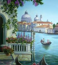 Схема вышивки «Венеция»