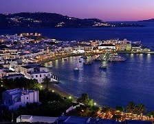 Схема вышивки «Ночная Греция»