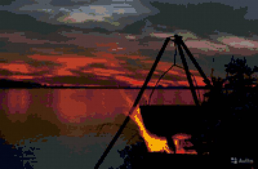 Вечерняя уха - предпросмотр