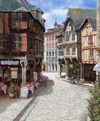 Тихая улочка - оригинал