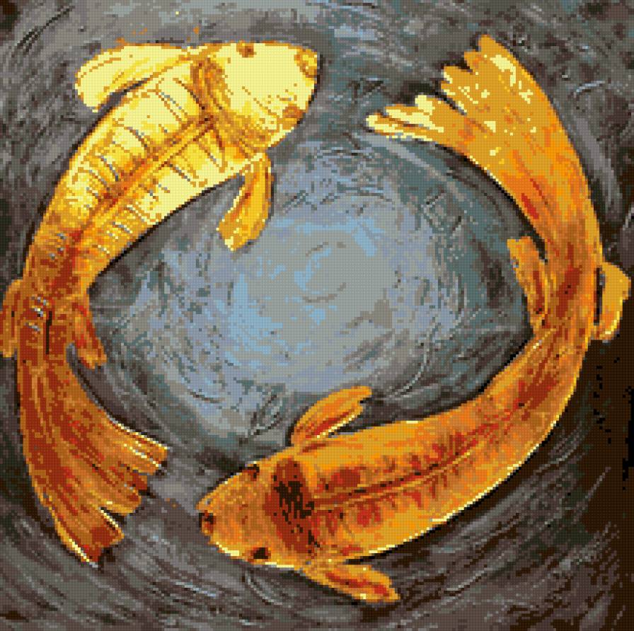 Золотые рыбки Р. Смородинов - рыбки - предпросмотр