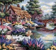 Схема вышивки «Ступеньки к дому»
