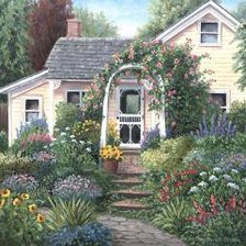 Схема вышивки «Уютный уголок»