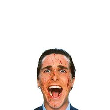 Схема вышивки «американский психопат»