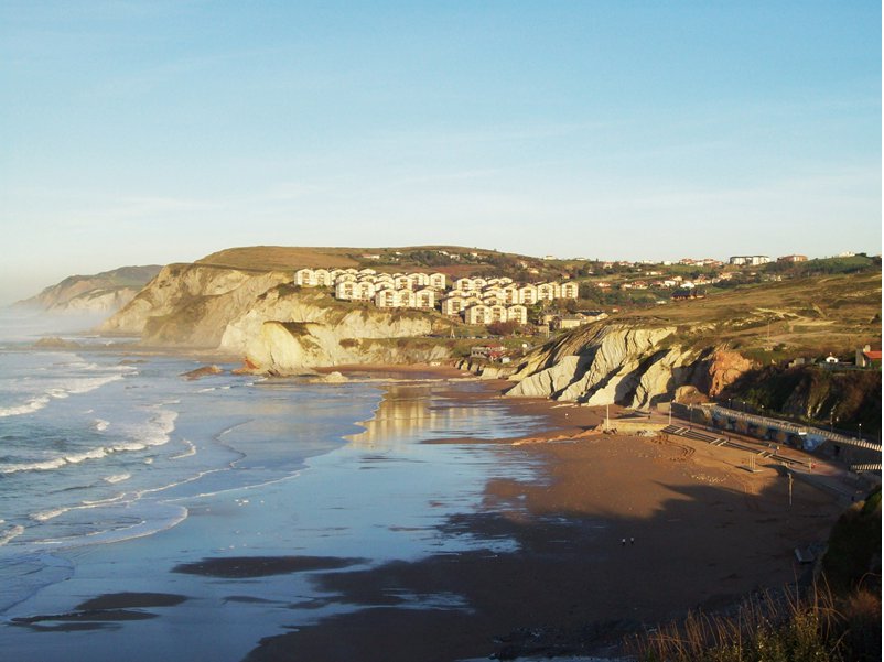 Vista general Playa Sopelana-Bizkaia - оригинал