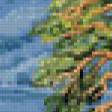 Предпросмотр схемы вышивки «Летний пейзаж» (№1080438)