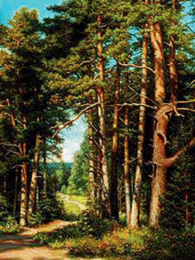 Лесная тропинка - предпросмотр