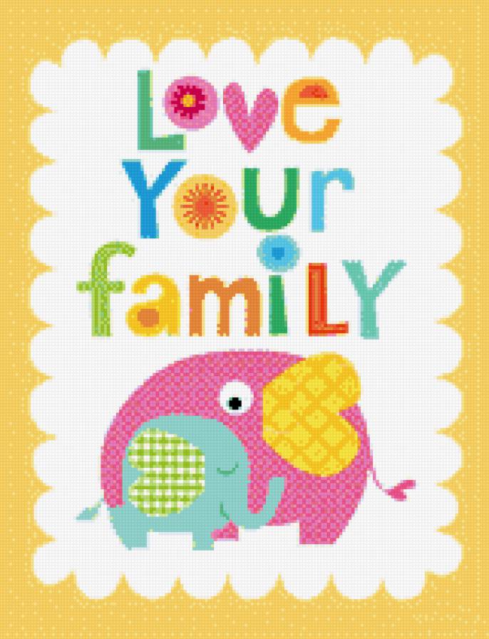 Love your family - предпросмотр