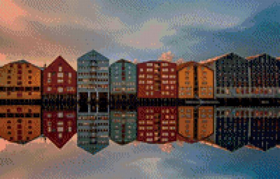 амстердам - дома, река - предпросмотр