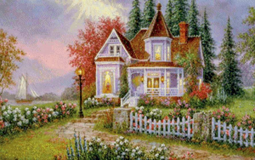 Сказочный домик - предпросмотр