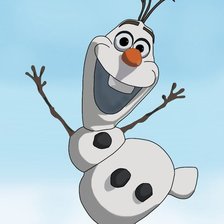 Схема вышивки «олаф 2»