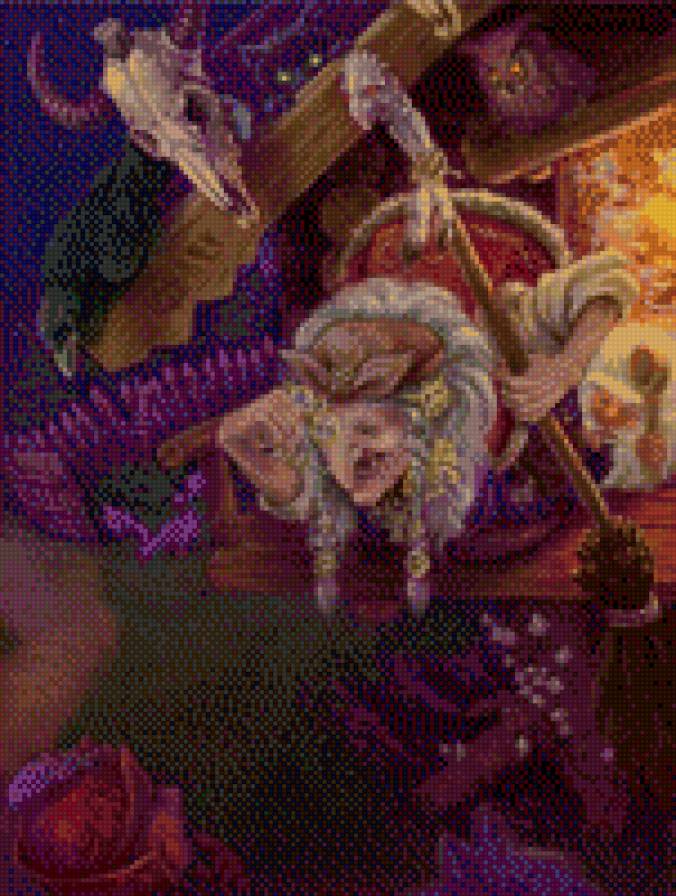 Баба Яга 1 - колдовство, баба яга, ведьма - предпросмотр