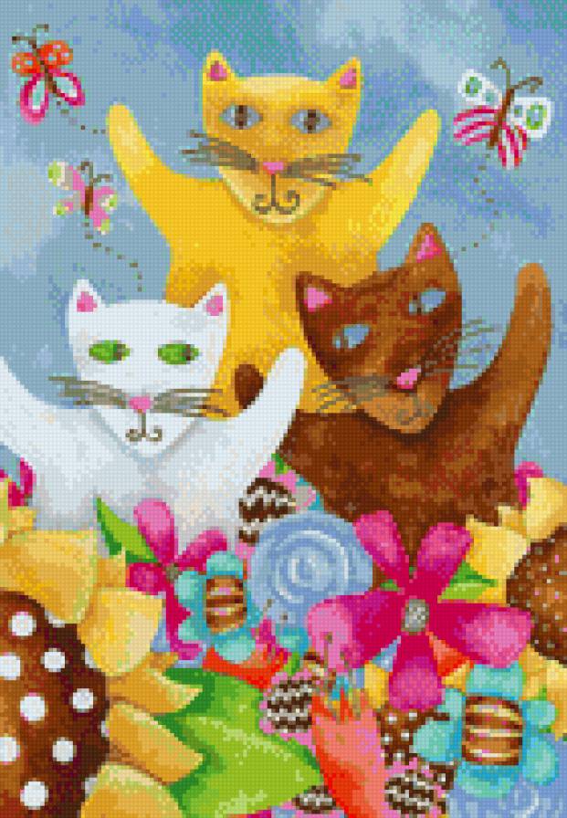 3 cats - предпросмотр