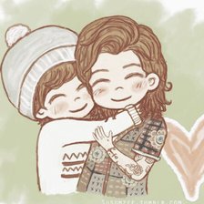 Схема вышивки «Larry»