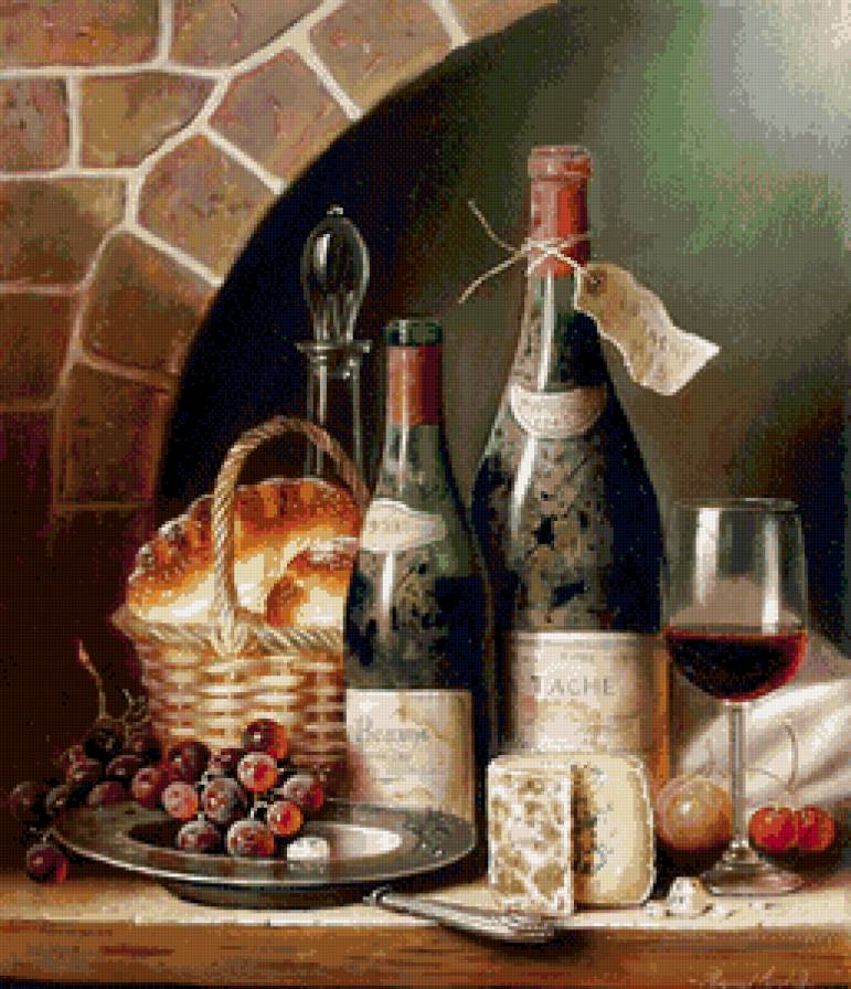 винтажный натюрморт - предпросмотр