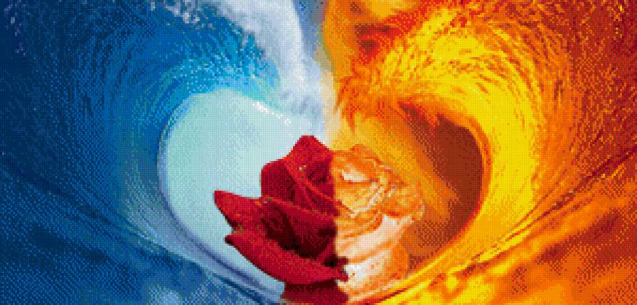 123456 - роза, волна - предпросмотр