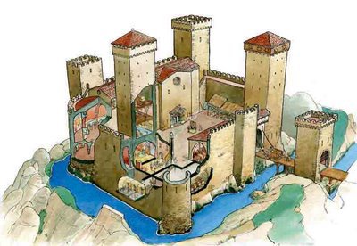 Castillo-Medieval - castle - оригинал