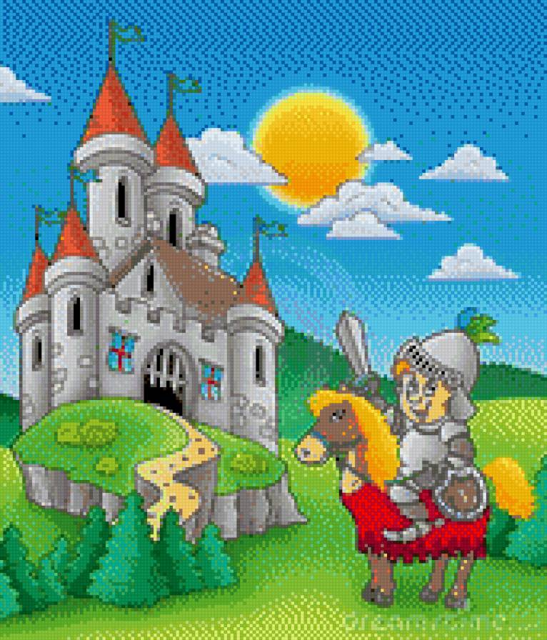 Castillo medieval-infantil - предпросмотр