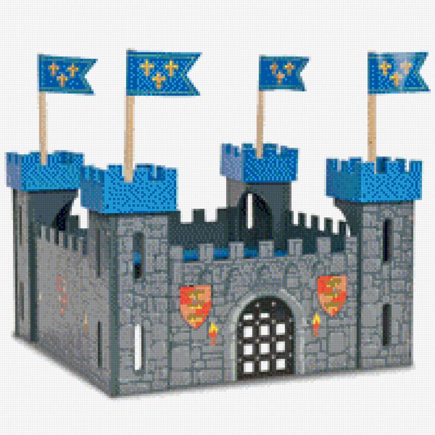 Castillo medieval lego - предпросмотр