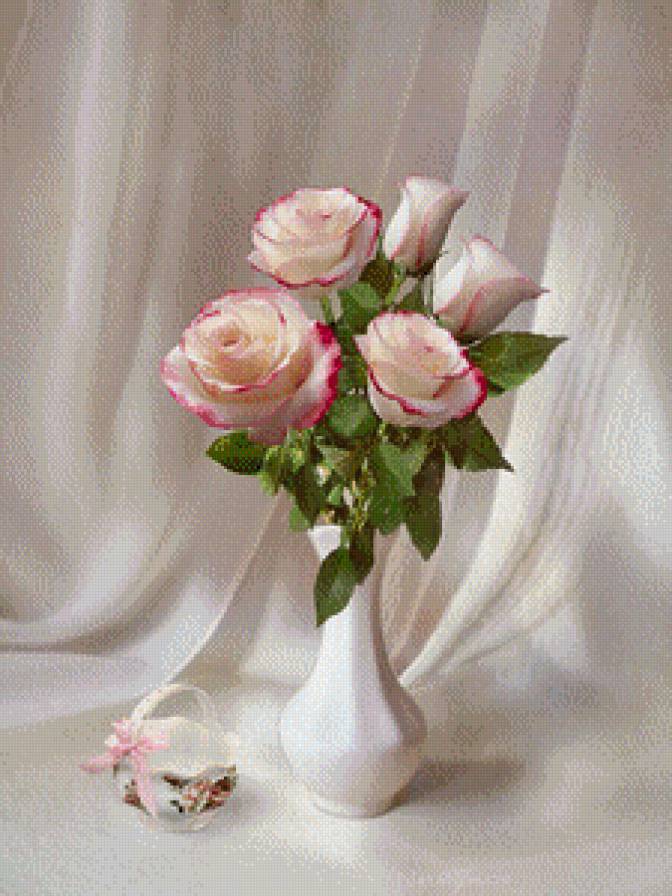 Цветы - цветы, картина, букет, красота, живопись - предпросмотр