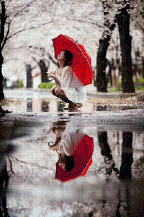 Sakura in the Rain - предпросмотр