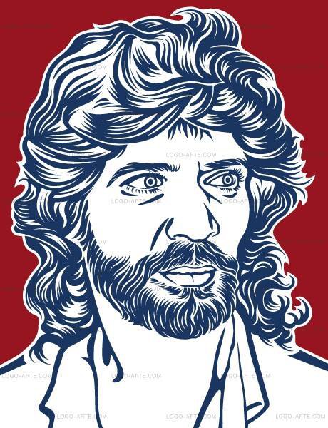 Camaron de la Isla en azul - famosos - оригинал