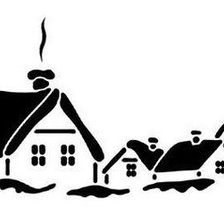 Схема вышивки «монохром»