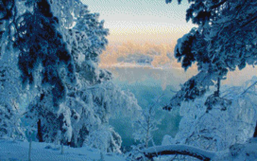 Зимний лес - зима, лес - предпросмотр